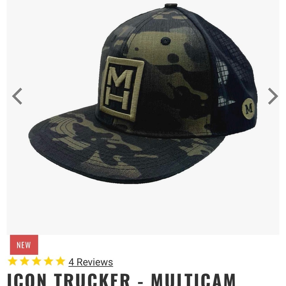 Icon Trucker Hat - Multicam Camo